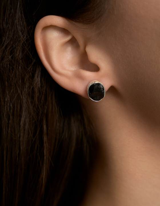 Пусеты со шпинелью