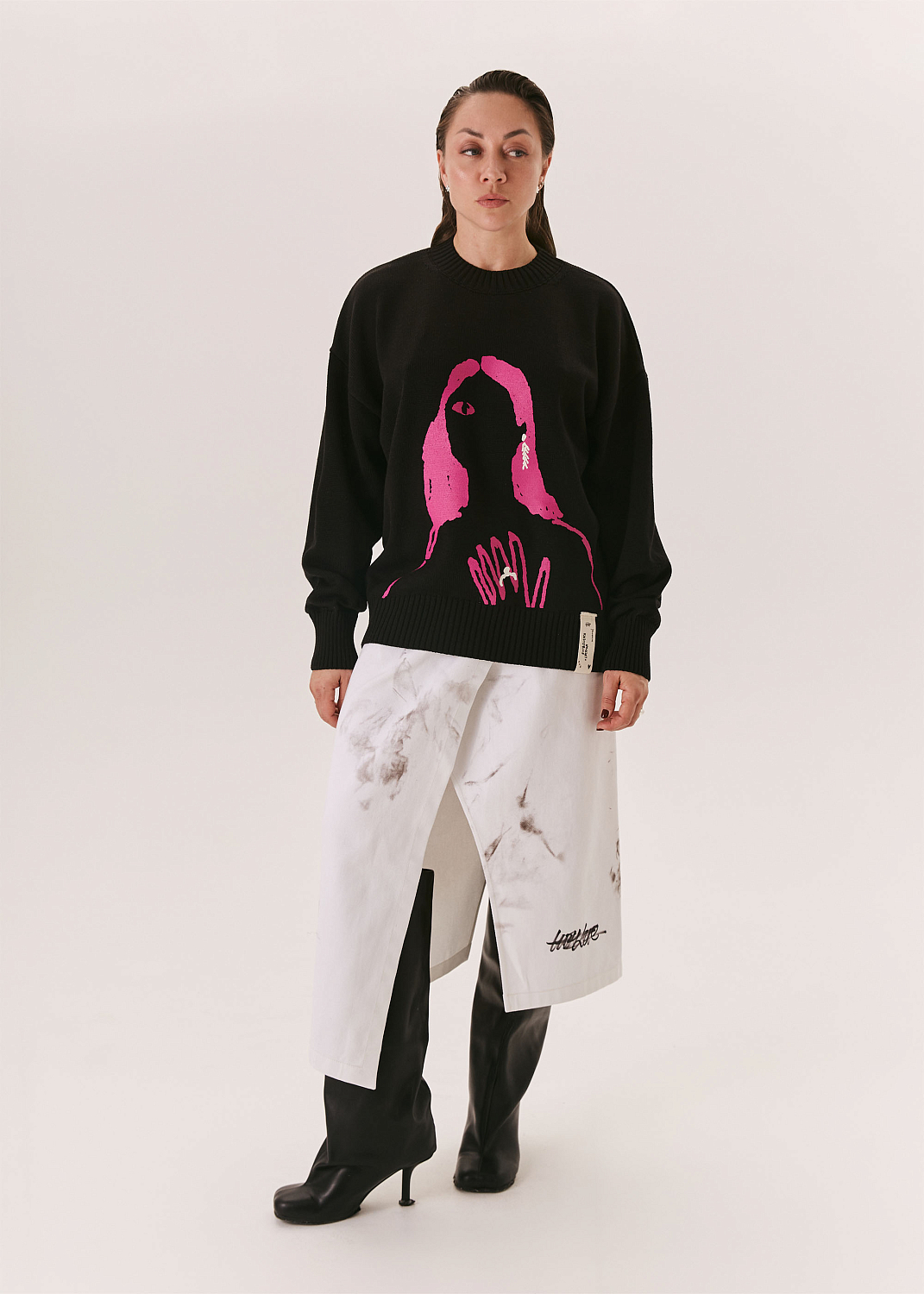 Джемпер EVE&ESTHER x LIBERMAN черный