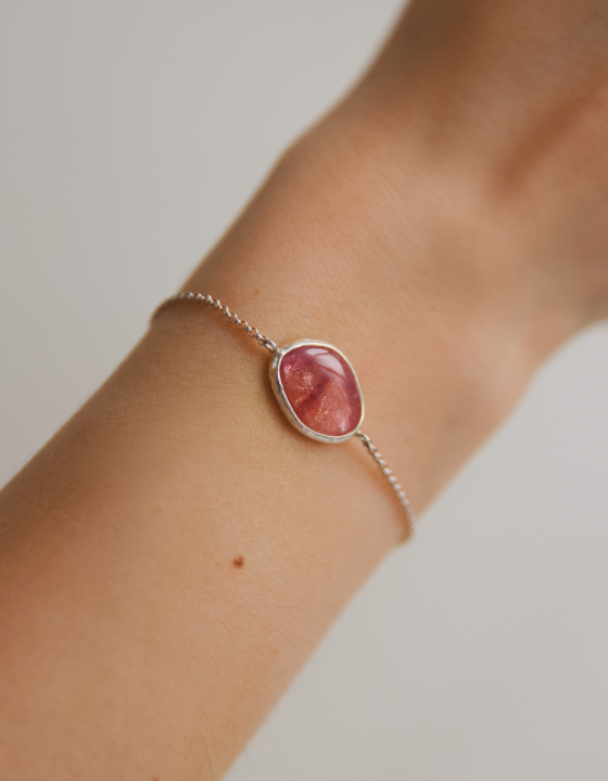 Браслет с турмалином