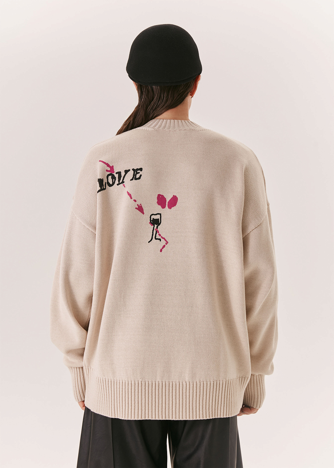 Джемпер EVE&ESTHER x LIBERMAN молочный