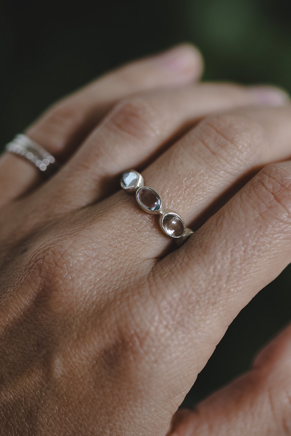 Кольцо Стелла с топазом