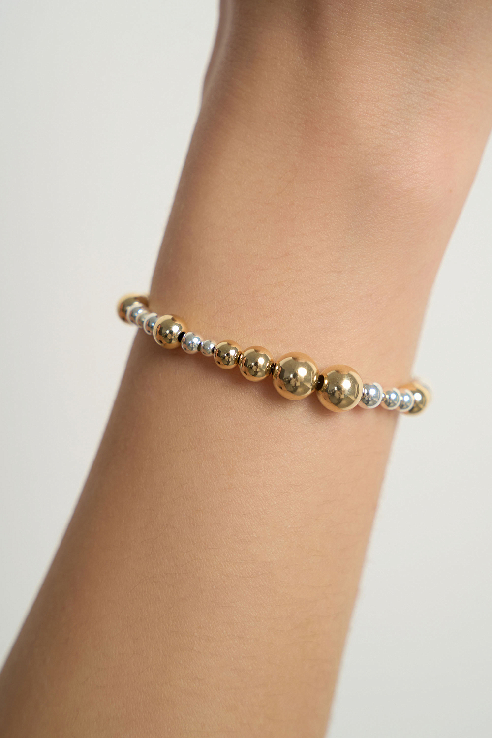 Браслет Баблс с разными большими бусинами