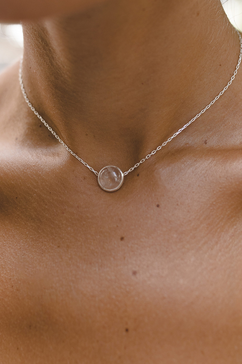 Подвеска с горным хрусталём