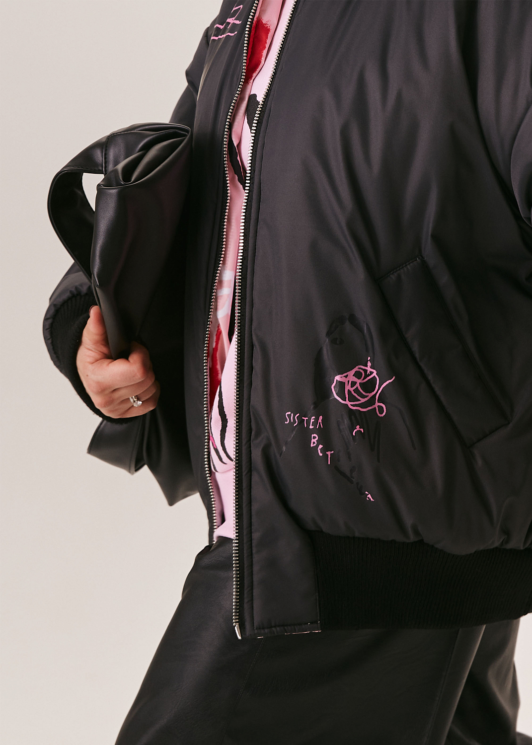 Бомбер двусторонний EVE&ESTHER x LIBERMAN