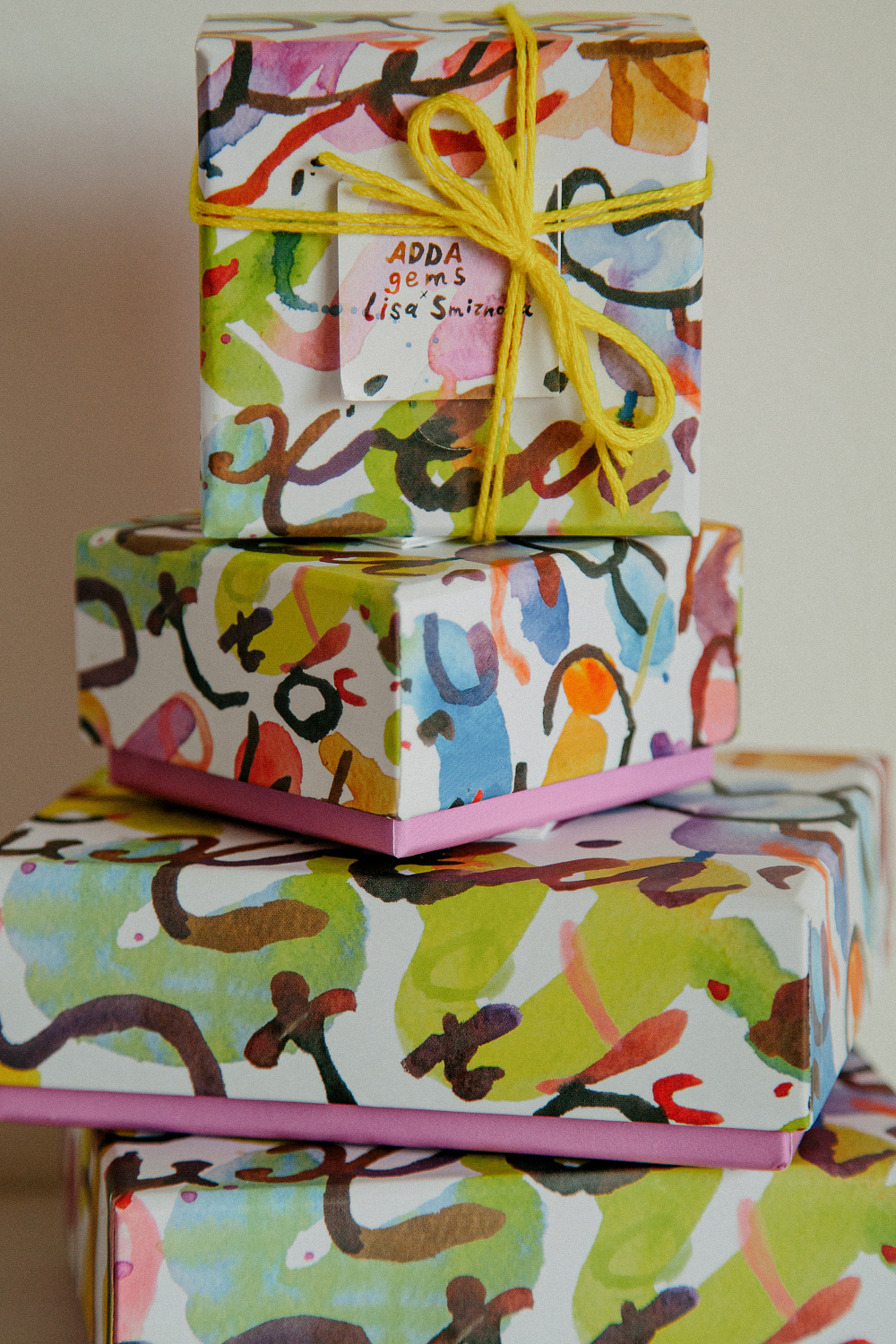 Коробка квадратная ADDA gems x Lisa Smirnova