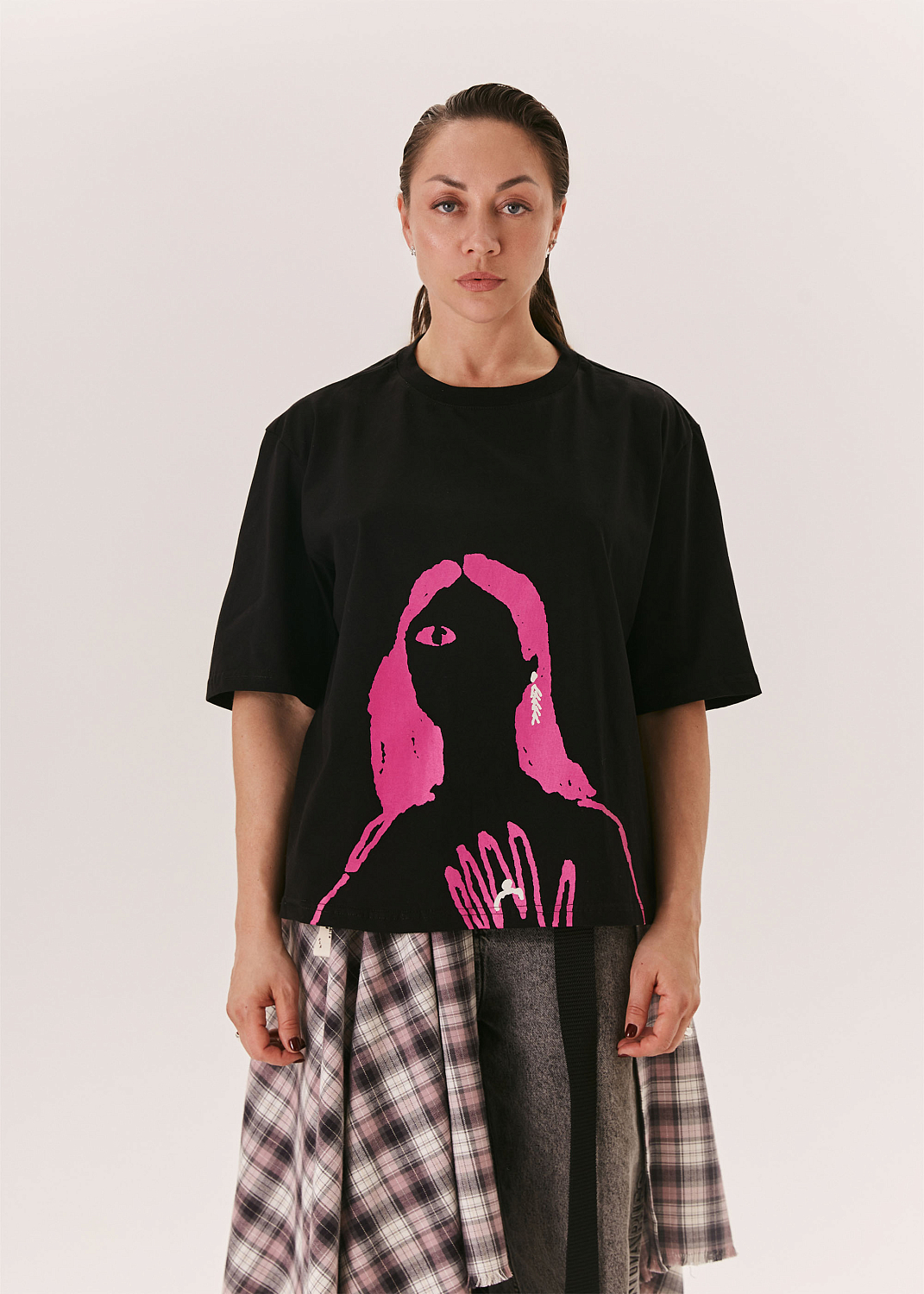 Футболка EVE&ESTHER x LIBERMAN черная