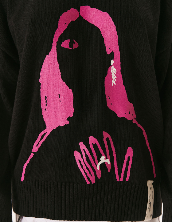 Джемпер EVE&ESTHER x LIBERMAN черный