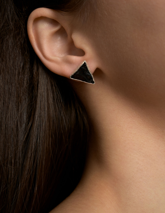 Пусеты со шпинелью