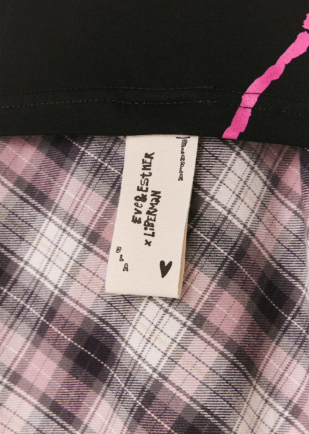 Футболка EVE&ESTHER x LIBERMAN черная