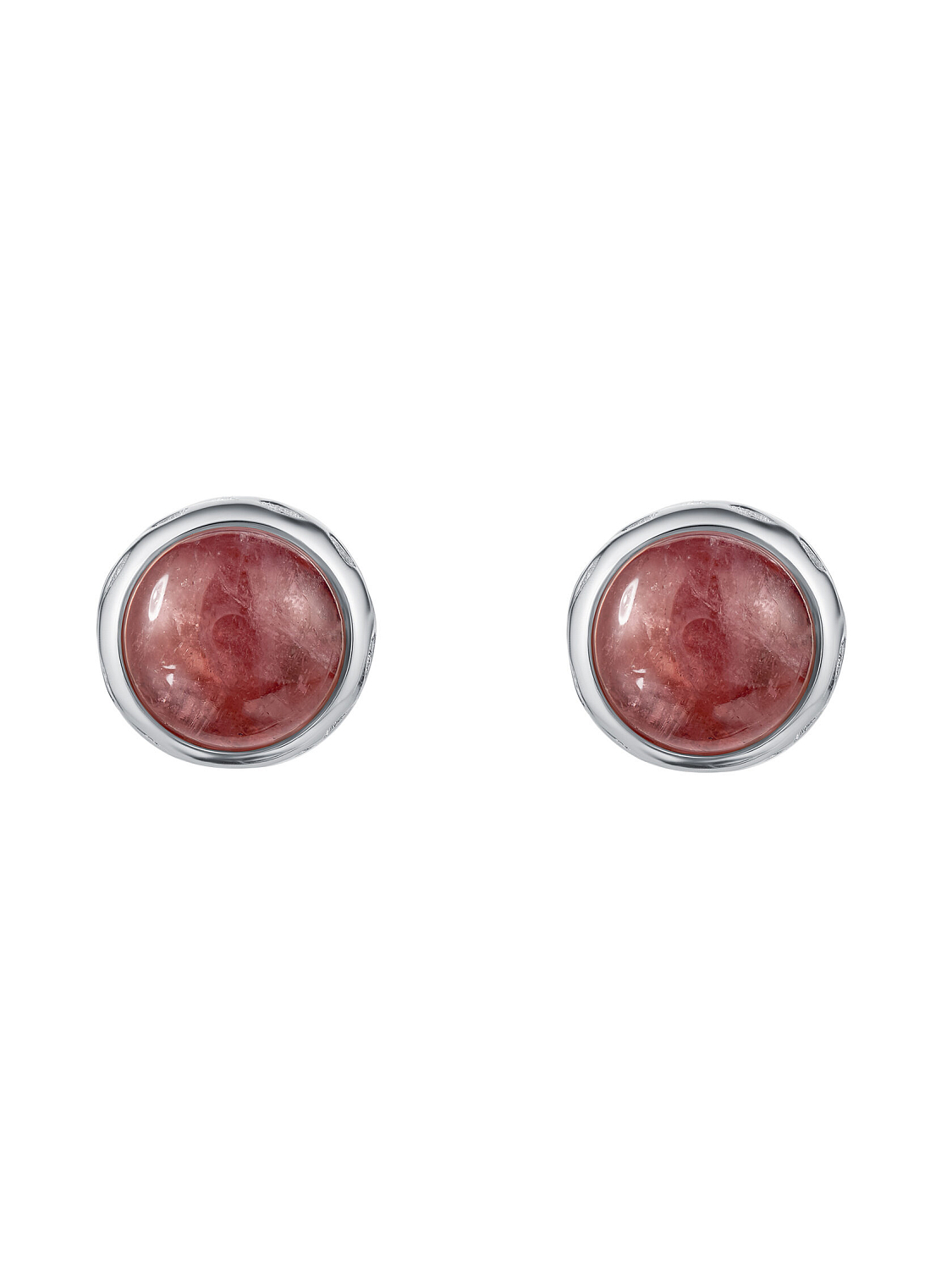 Пусеты с турмалином