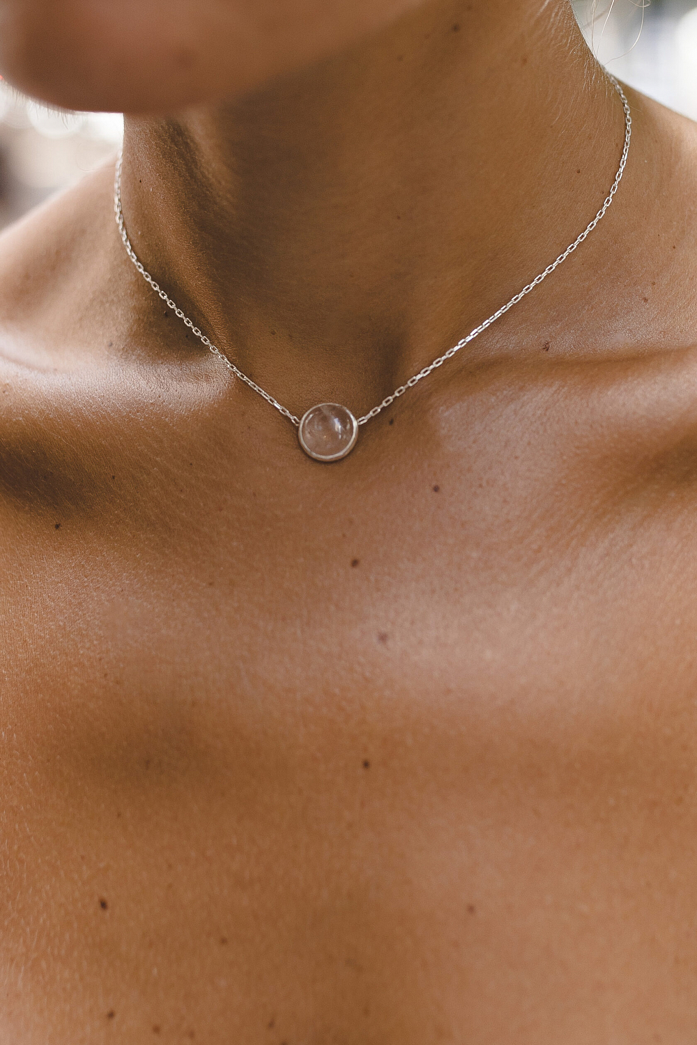 Подвеска с горным хрусталём