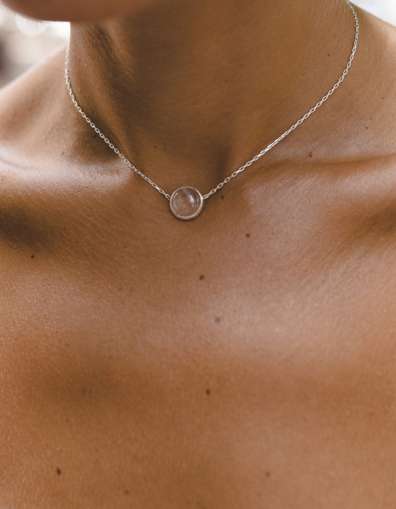 Подвеска с горным хрусталём