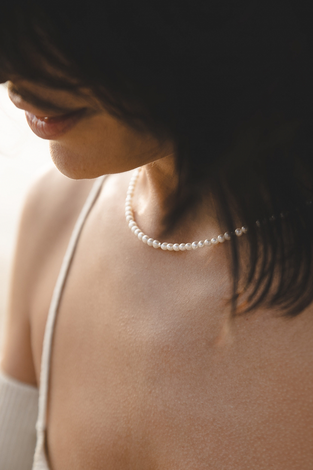 Жемчужная нить с бусинами