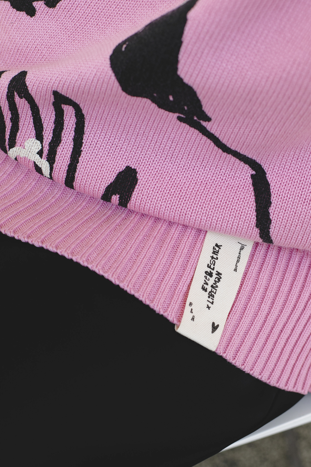 Джемпер EVE&ESTHER x LIBERMAN розовый