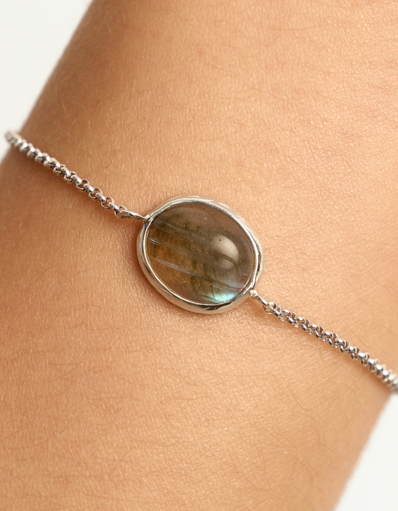 Браслет с лабрадоритом
