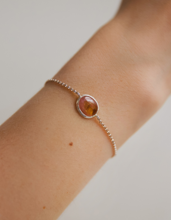 Браслет с турмалином