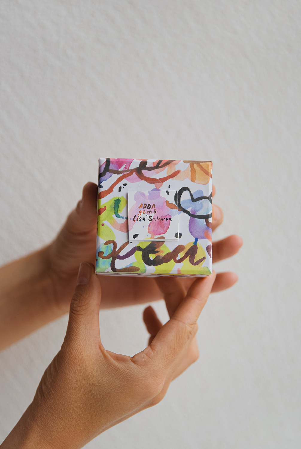 Коробка квадратная ADDA gems x Lisa Smirnova