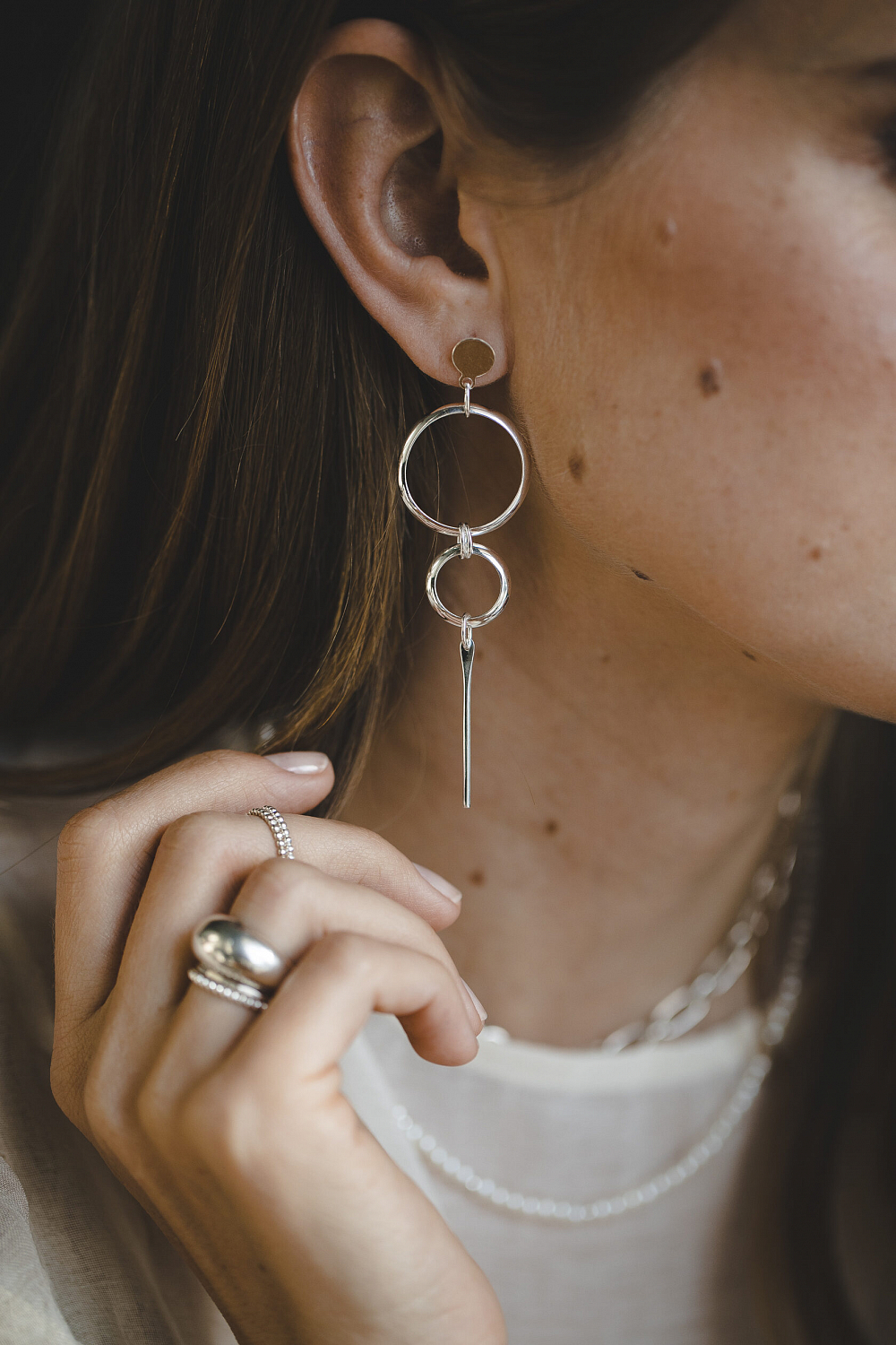 Серьги Невесомость