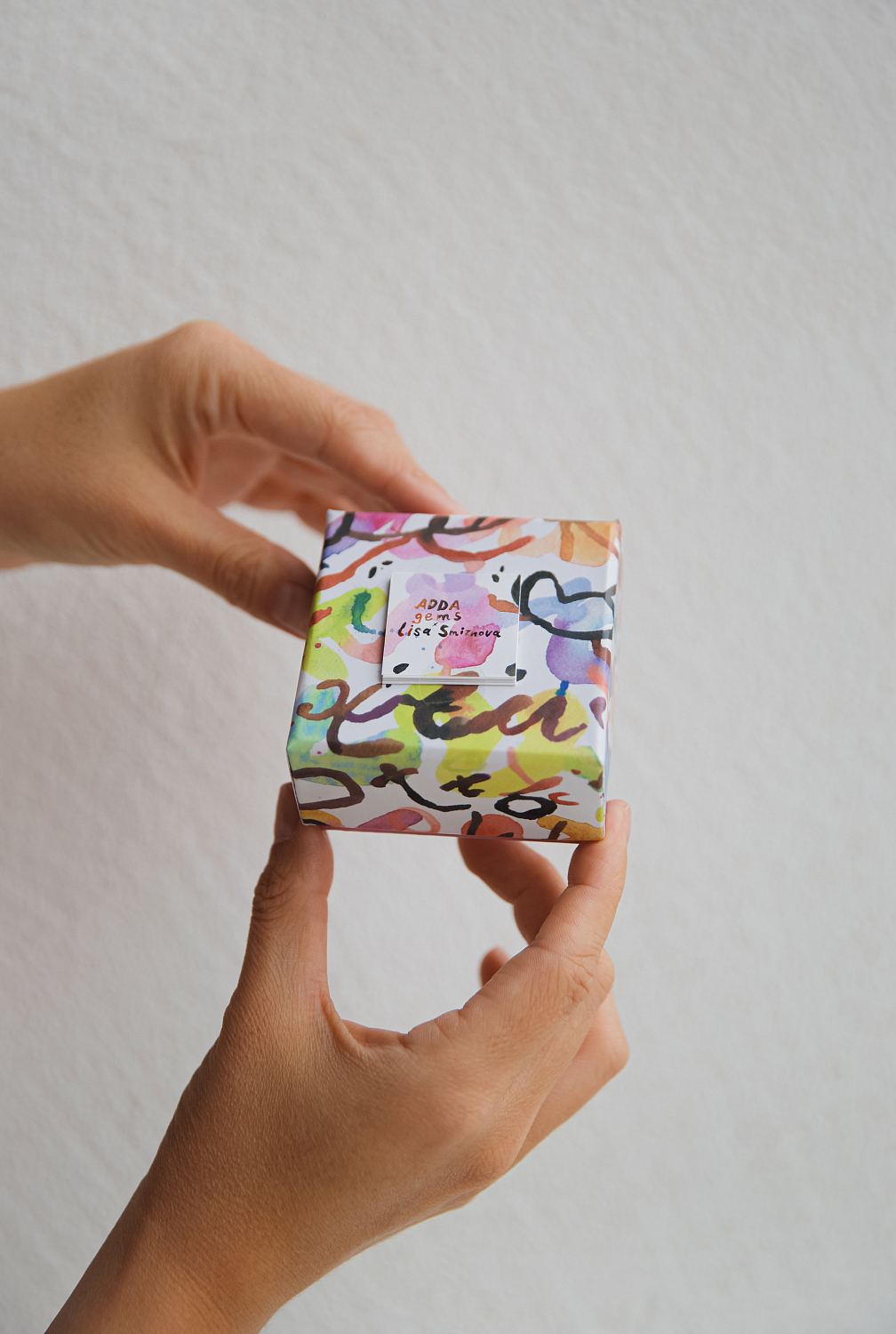 Коробка квадратная ADDA gems x Lisa Smirnova