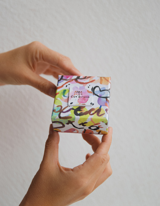 Коробка квадратная ADDA gems x Lisa Smirnova