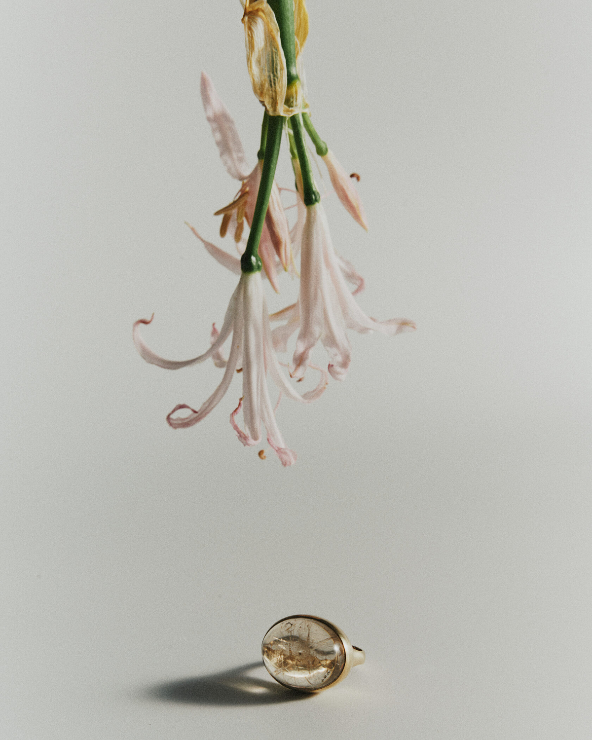 Кольцо Силы с рутиловым кварцем