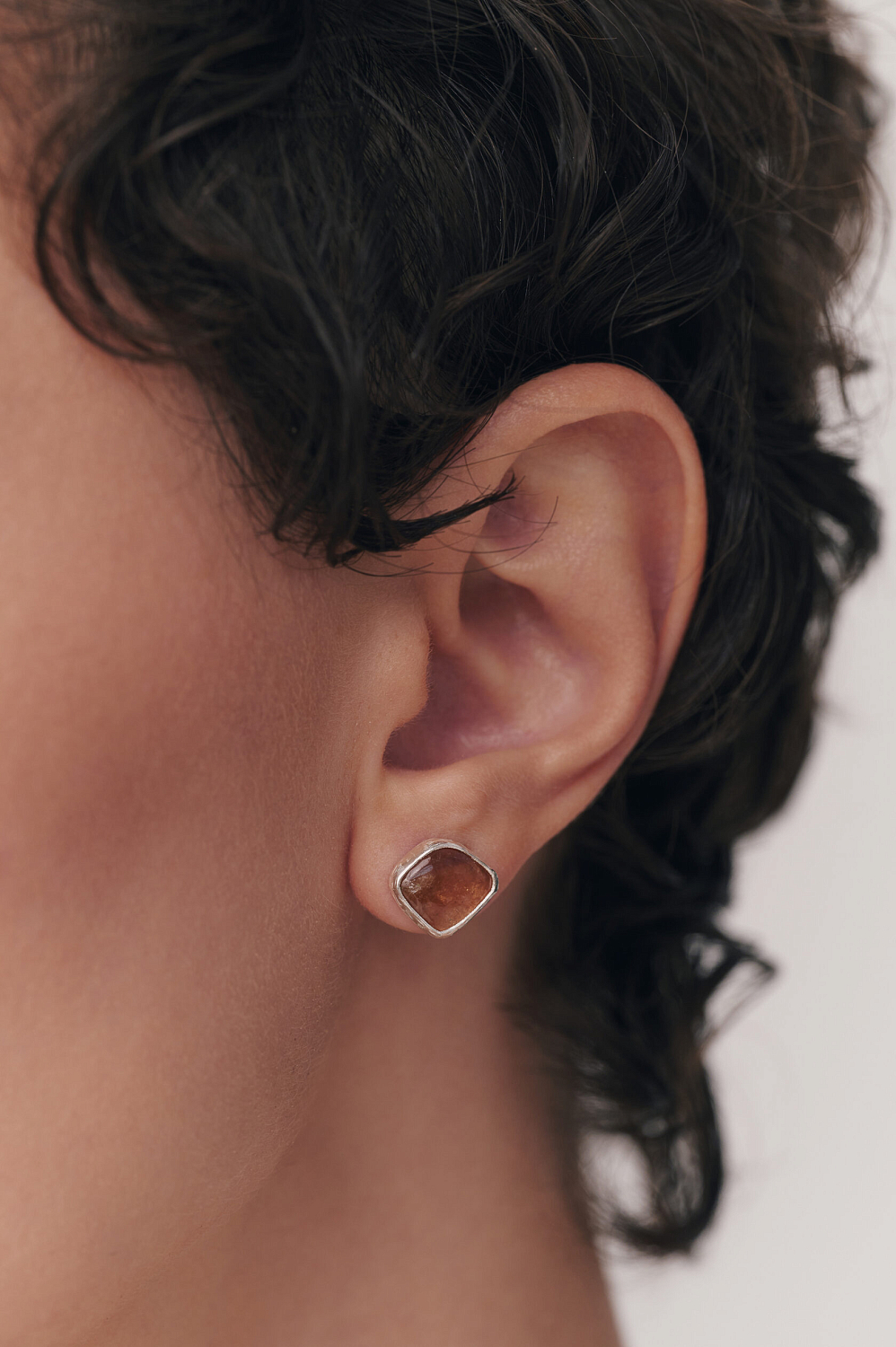 Серьги с турмалином