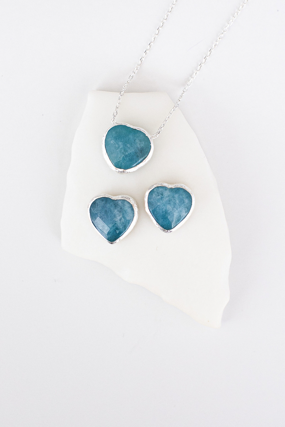 Пусеты Сердце Океана